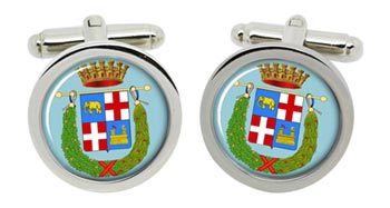 Catania Province (Italy) Cufflinks in Chrome Box