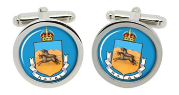 Durban (South Africa) Cufflinks in Chrome Box