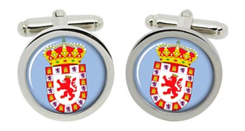 Cuenca (Spain) Cufflinks in Chrome Box