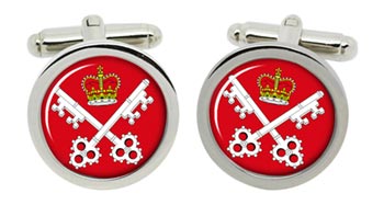 Diocese of York Cufflinks in Chrome Box