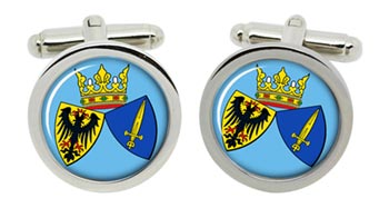 Essen (Germany) Cufflinks in Chrome Box