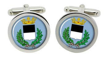 Ferrara (Italy) Cufflinks in Chrome Box