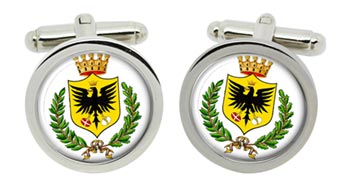 Forlì (Italy) Cufflinks in Chrome Box