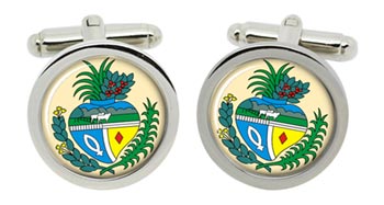 Gois (Brazil) Cufflinks in Chrome Box