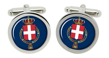 Kingdom of Italy (Italy) Cufflinks in Chrome Box