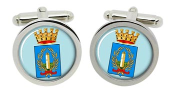 Latino (Italy) Cufflinks in Chrome Box