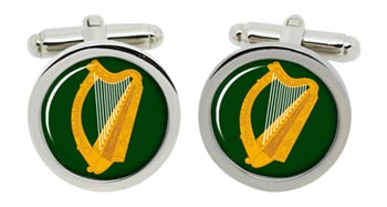 Leinster (Ireland) Cufflinks in Chrome Box