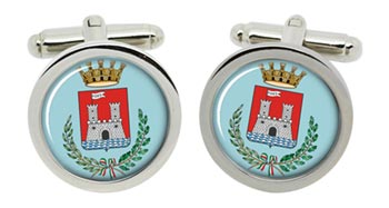 Livorno (Italy) Cufflinks in Chrome Box