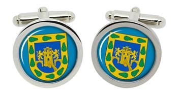 Mexico City Cufflinks in Chrome Box