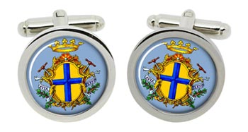 Modena (Italy) Cufflinks in Chrome Box