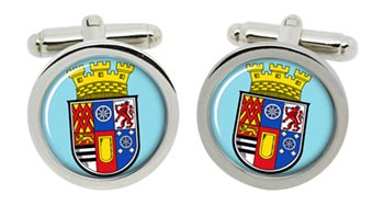 Mlheim (Germany) Cufflinks in Chrome Box