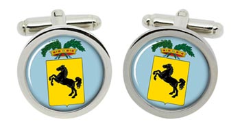 Naples Metropolitan (Italy) Cufflinks in Chrome Box