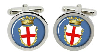 Padua Padova (Italy) Cufflinks in Chrome Box