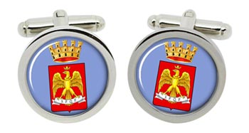 Palermo (Italy) Cufflinks in Chrome Box