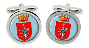 Perugia (Italy) Cufflinks in Chrome Box