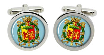 Ravenna (Italy) Cufflinks in Chrome Box