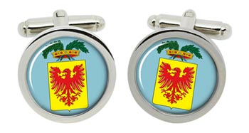 Ravenna Province (Italy) Cufflinks in Chrome Box