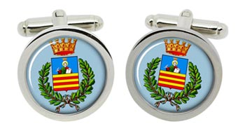 Salerno (Italy) Cufflinks in Chrome Box