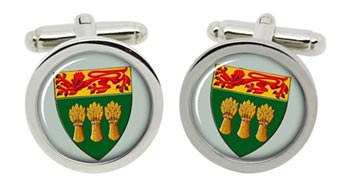 Saskatchewan (Canada) Cufflinks in Chrome Box