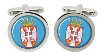 Košice (Slovakia) Cufflinks in Chrome Box