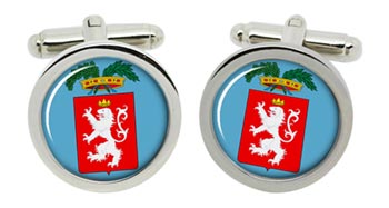 Siena (Italy) Cufflinks in Chrome Box