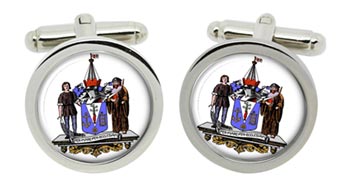 Southend-on-Sea (England) Cufflinks in Chrome Box