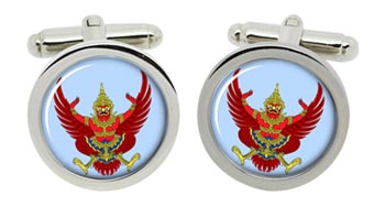 Turkey Cufflinks in Chrome Box