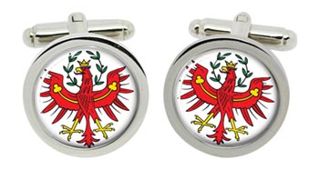 Tyrol, Austria Cufflinks in Chrome Box