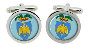 Udine Province (Italy) Cufflinks in Chrome Box