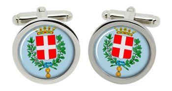 Vicenza (Italy) Cufflinks in Chrome Box