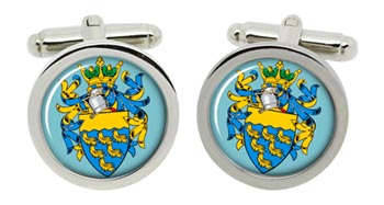 West Sussex (England) Cufflinks in Chrome Box