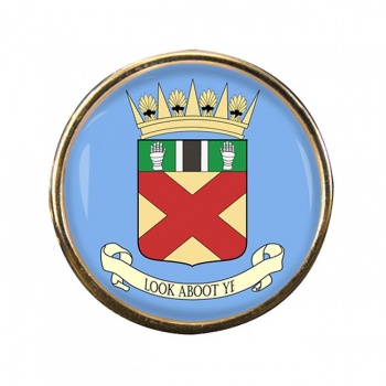Clackmannanshire (Scotland) Round Pin Badge