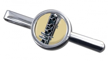 Clarinet Round Tie Clip