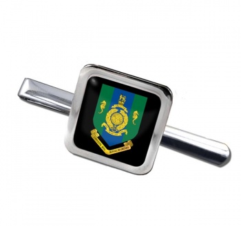 Commando Logistic Regiment Royal Marines Square Tie Clip