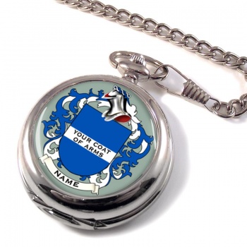 Any Name Coats of Arms Pocket watch