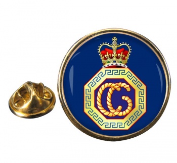 Coastguard Round Pin Badge