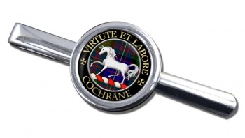 Cochrane Scottish Clan Round Tie Clip