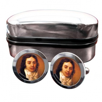 Samuel Coleridge Round Cufflinks