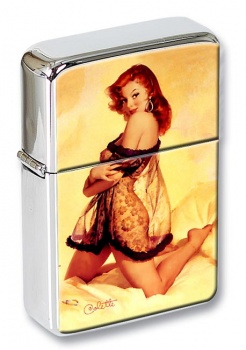 Colette Pin-up Girl Flip Top Lighter