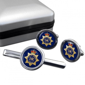 City of London Police Round Cufflink and Tie Clip Set