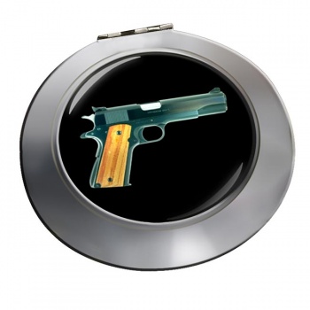 Colt M1911 Pistol Chrome Mirror