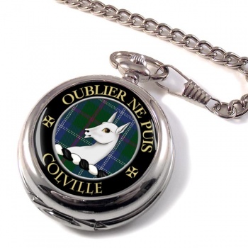 Colville Scottish Clan Pocket Watch