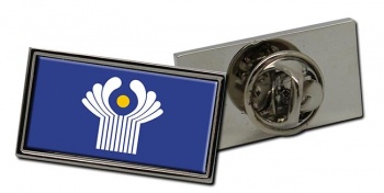 Commonwealth of Independent States (CIS) Flag Pin Badge