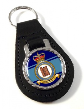 RAF Station Coningsby Leather Key Fob