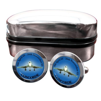 Concorde Round Cufflinks