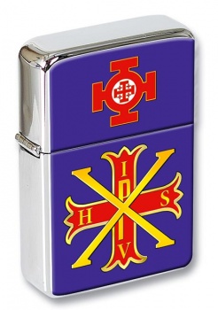 Red Cross of Constantine Flip Top Lighter