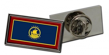 Corfu (Greece) Flag Pin Badge
