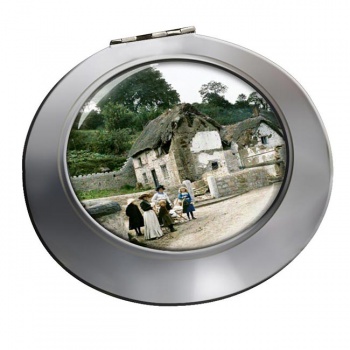 A Cornish Village Chrome Mirror