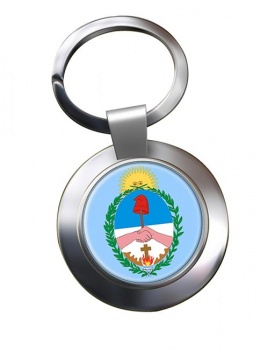 Argentine Corrientes Metal Key Ring