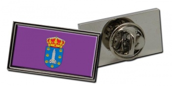 A Coruna (Spain) Flag Pin Badge